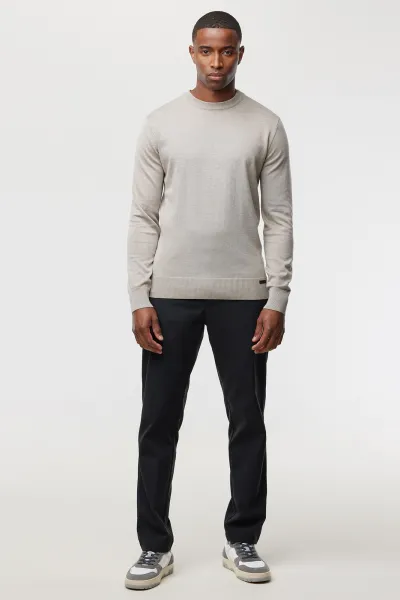 Round Neck Longsleeve | Bruin