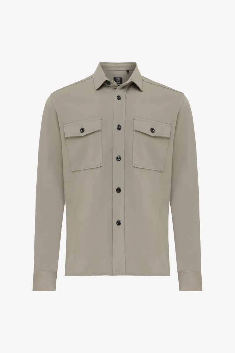 Relaxed Overshirt | Groen