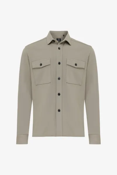Relaxed Overshirt | Groen