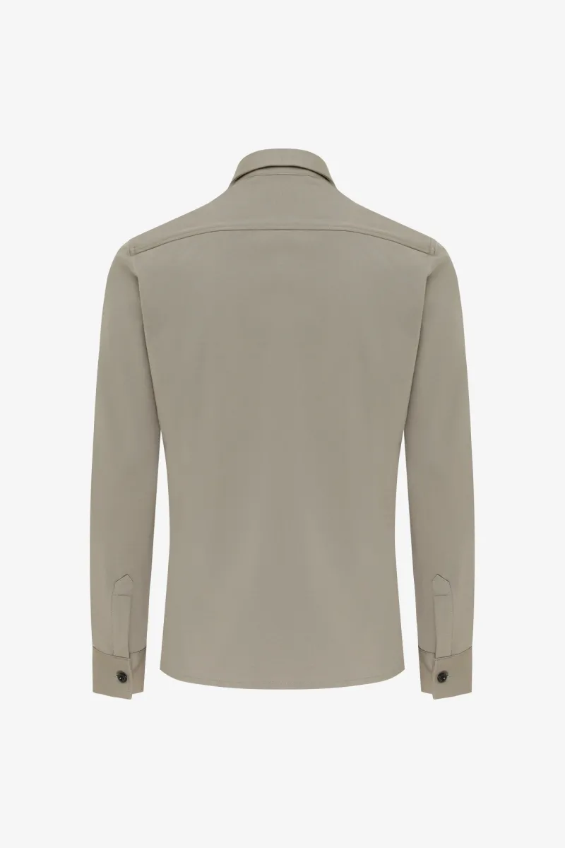 Relaxed Overshirt | Groen