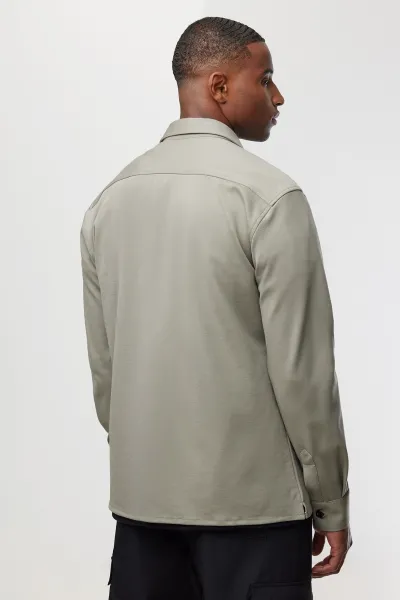 Relaxed Overshirt | Groen
