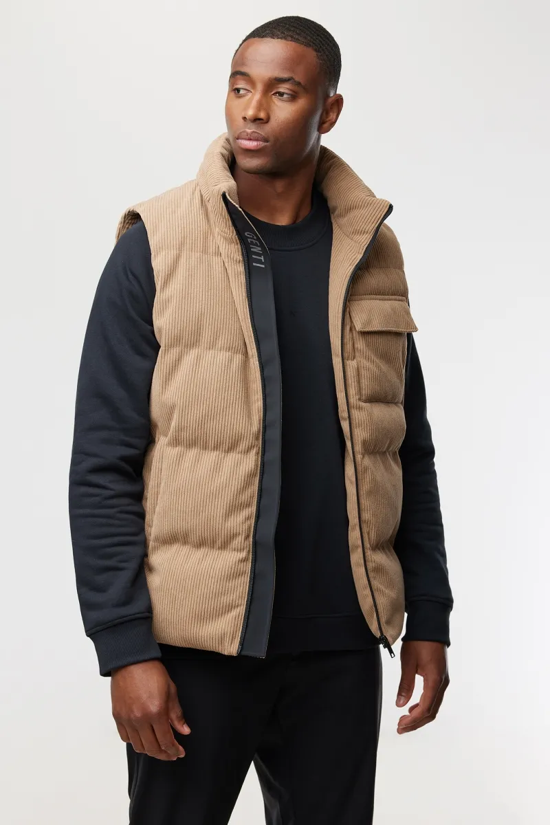 Corduroy Bodywarmer | Bruin