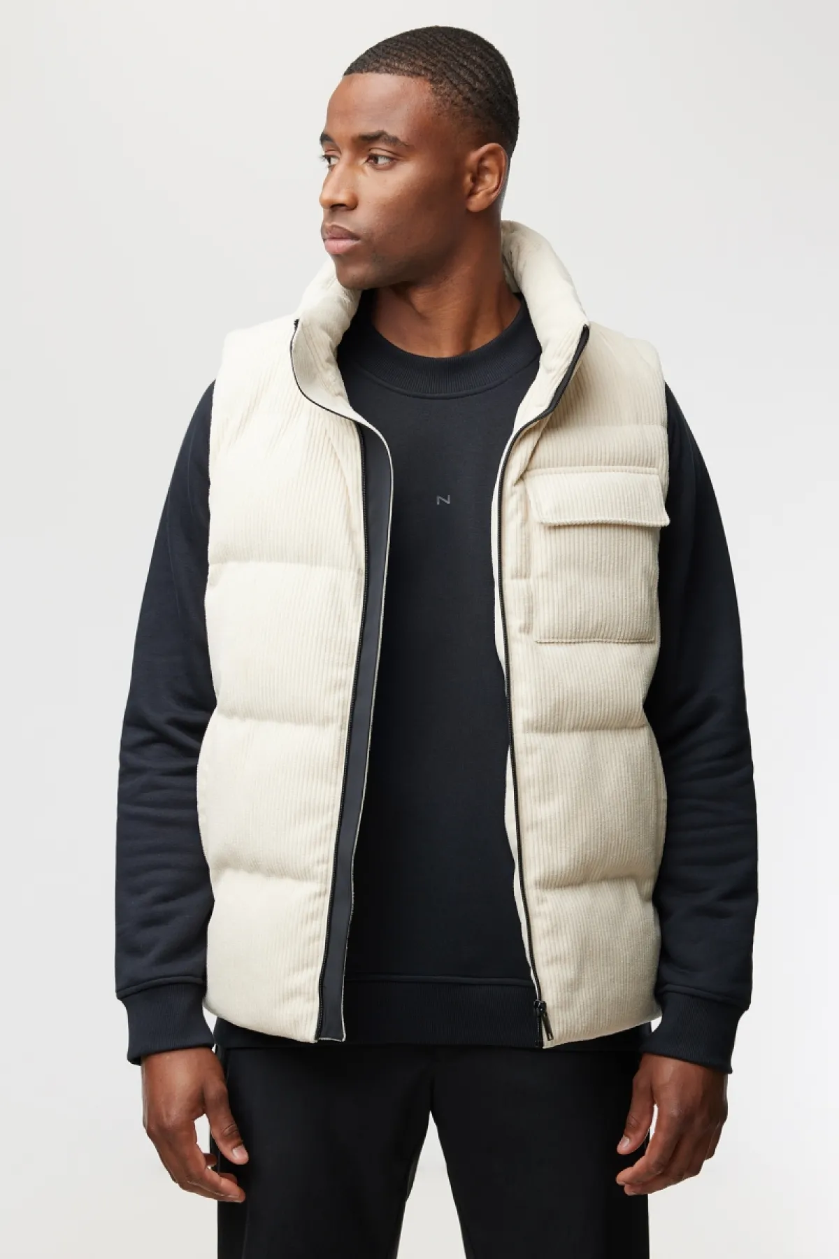 Corduroy Bodywarmer | Beige
