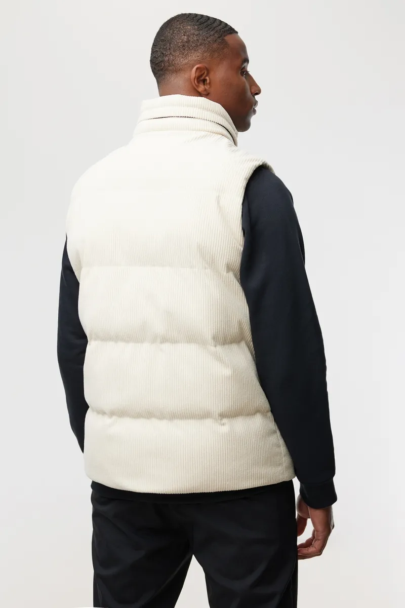Corduroy Bodywarmer | Beige