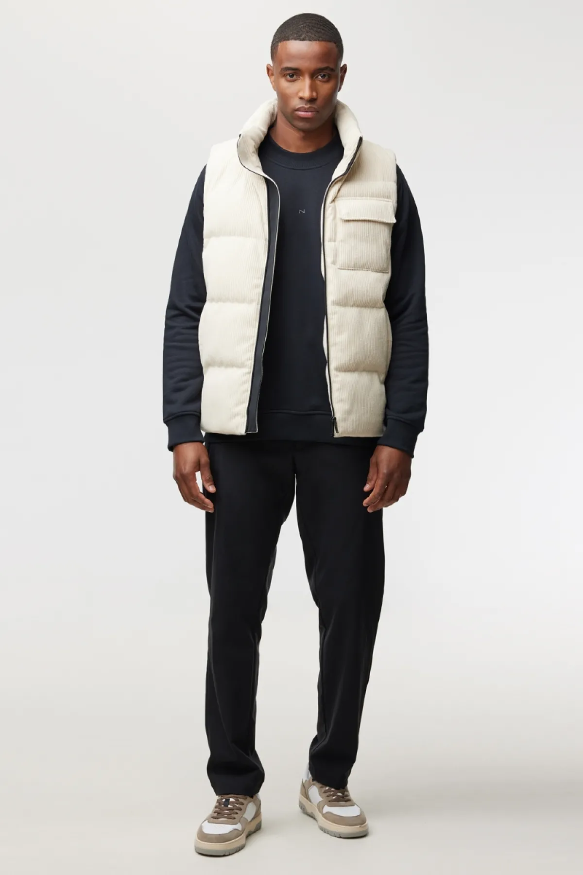 Corduroy Bodywarmer | Beige
