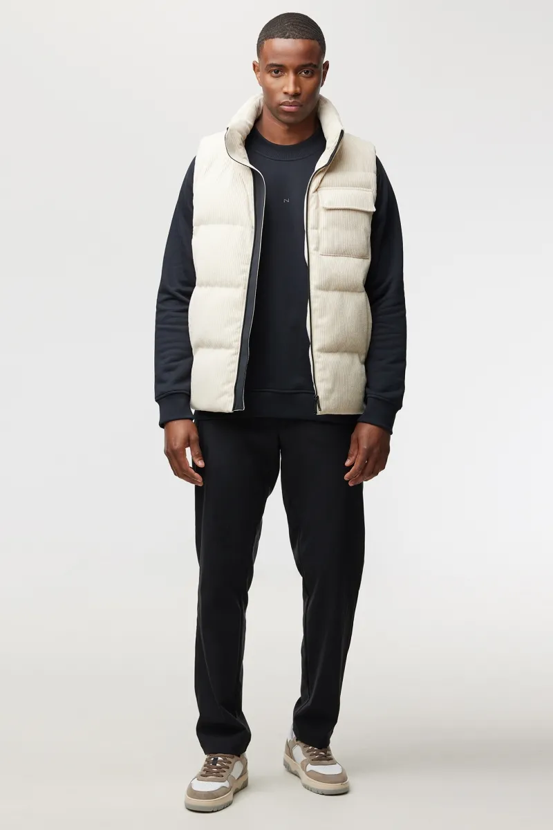 Corduroy Bodywarmer | Beige