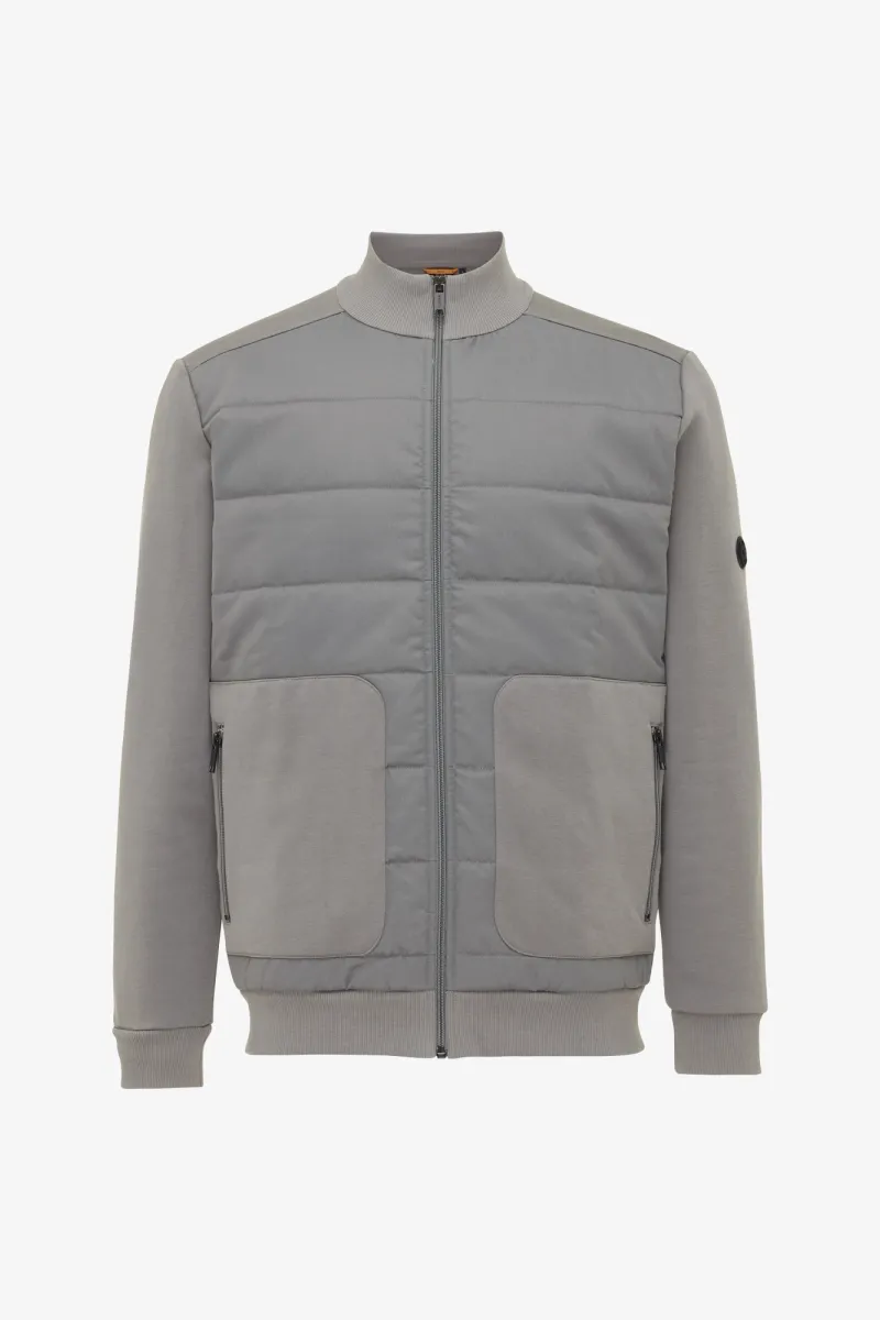 Jacket Material Mix | Grijs