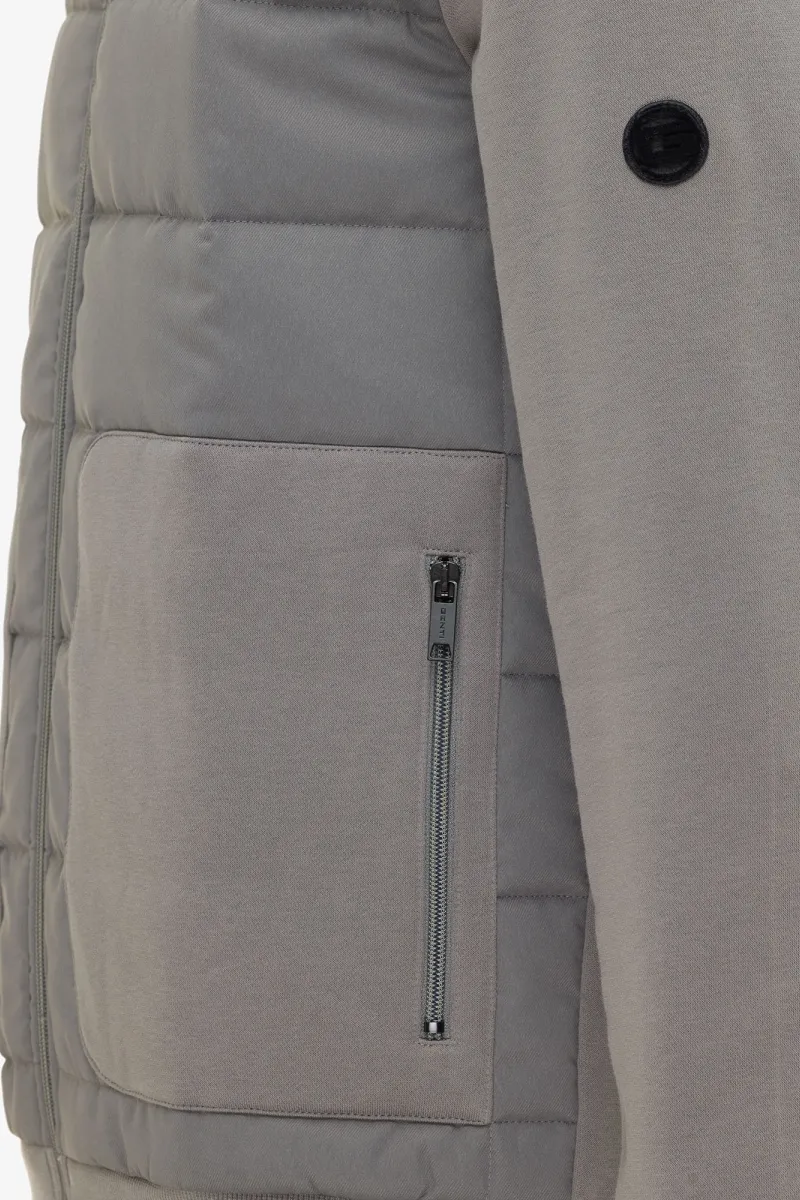 Jacket Material Mix | Grijs