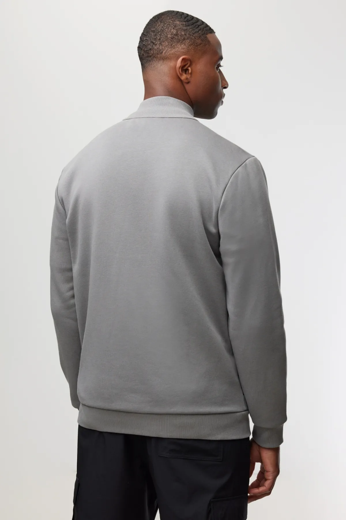 Jacket Material Mix | Grijs