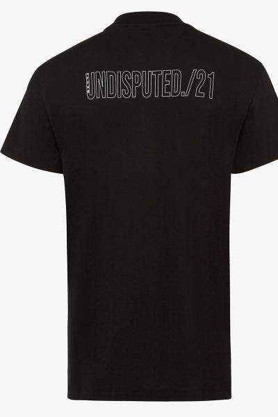 T-SHIRT UNDISPUTED ZWART