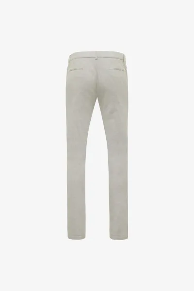 Wool Mix Trousers | Lichtgrijs