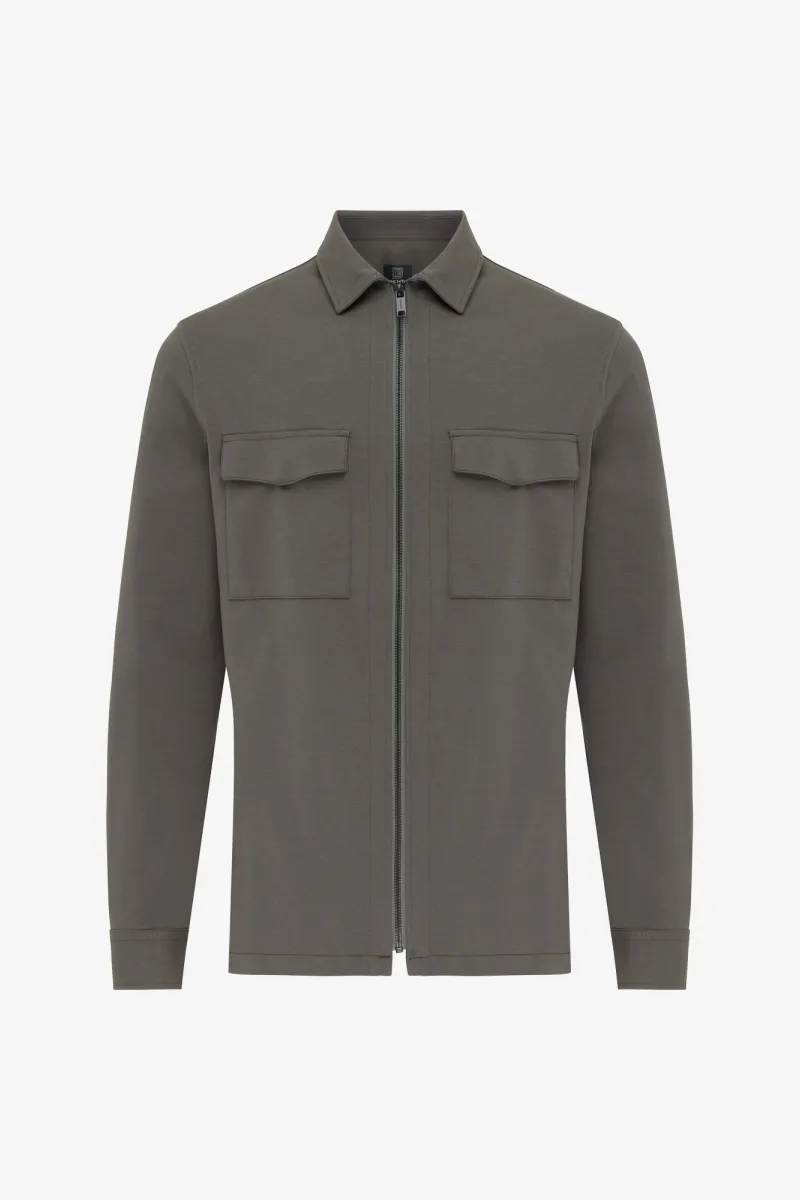 Zip Overshirt | Groen