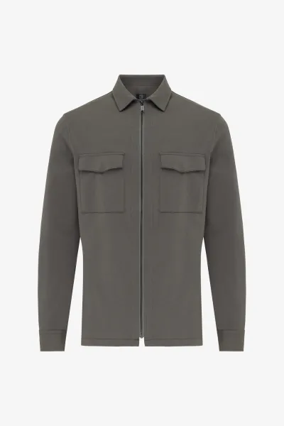 Zip Overshirt | Groen