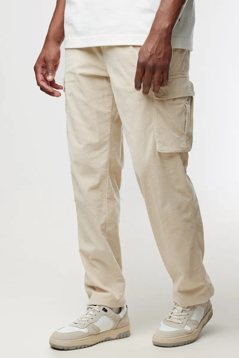 Corduroy Cargo | Beige