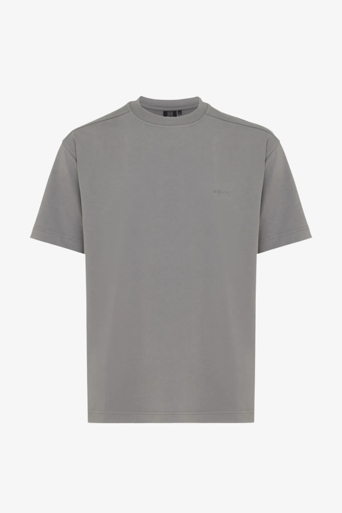 T-shirt flowerprint | Grijs