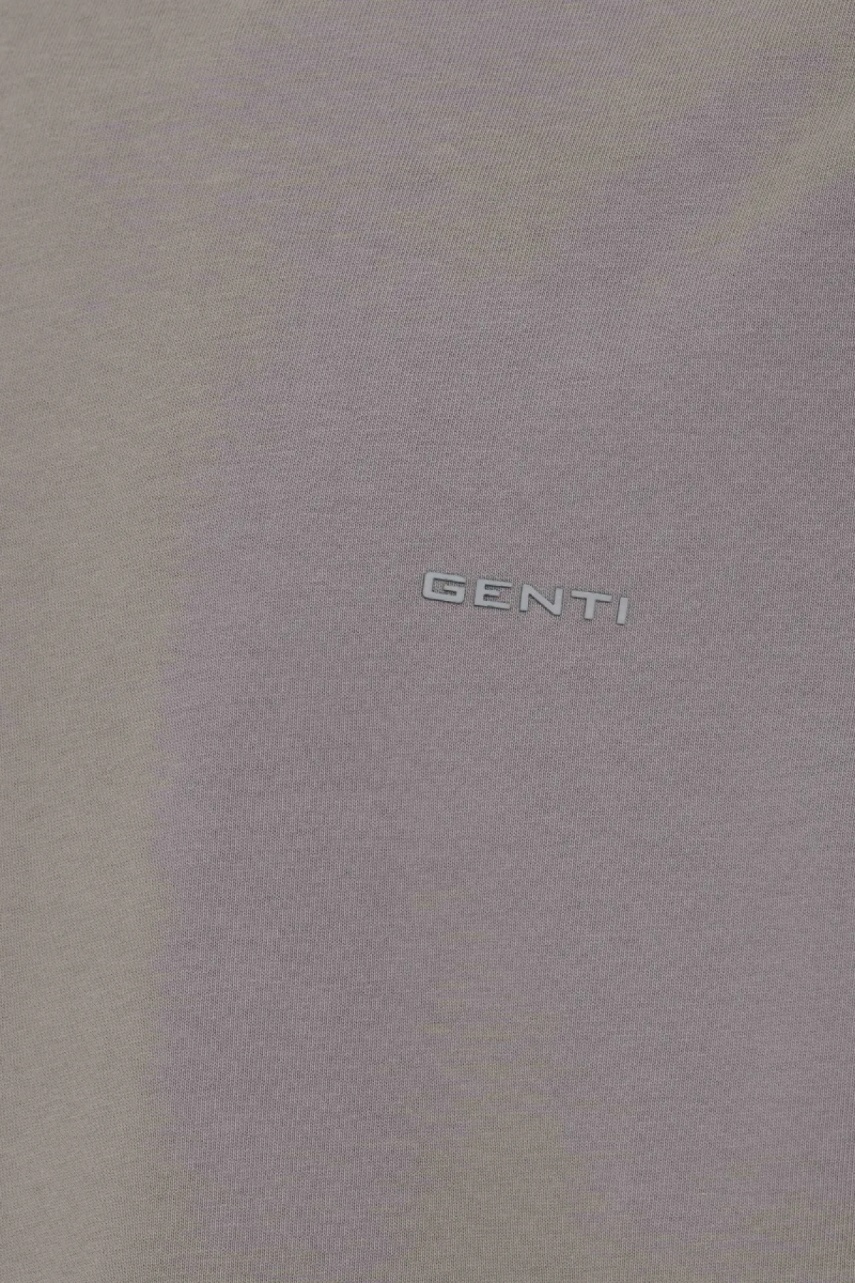 T-shirt flowerprint | Grijs