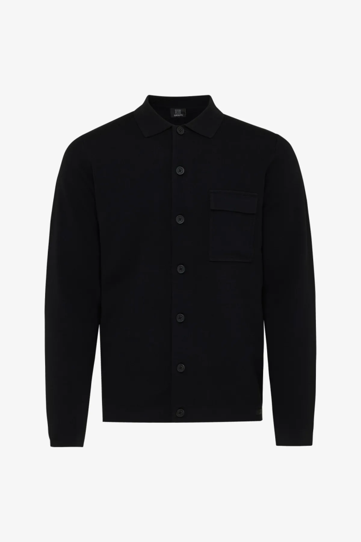 Cool Dry Cardigan | Zwart