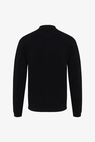 Cool Dry Cardigan | Zwart