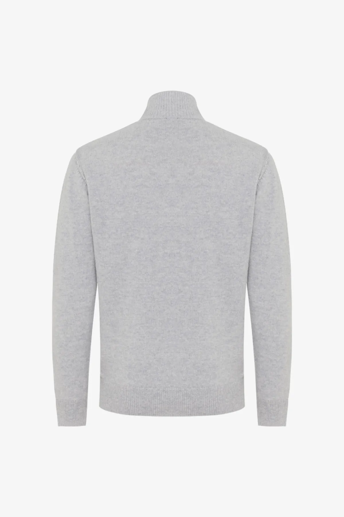 Turtleneck 3 Buttons | Lichtblauw