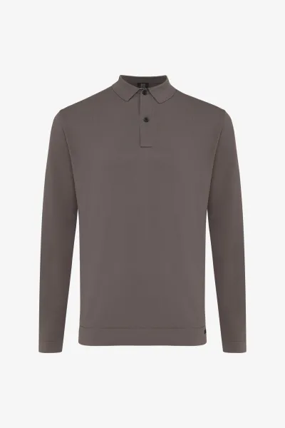 Cool dry Longsleeve Polo | Bruin