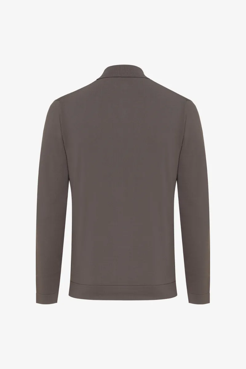Cool dry Longsleeve Polo | Bruin