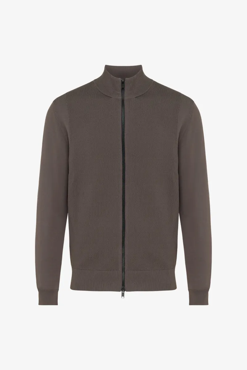 Cool Dry Zip Cardigan | Bruin