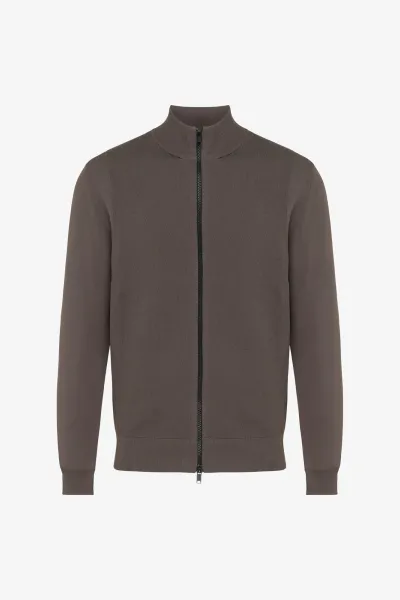 Cool Dry Zip Cardigan | Bruin