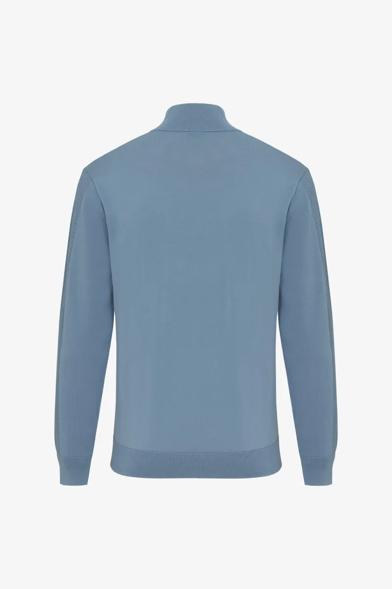 Cool Dry Turtle Zip | Lichtblauw
