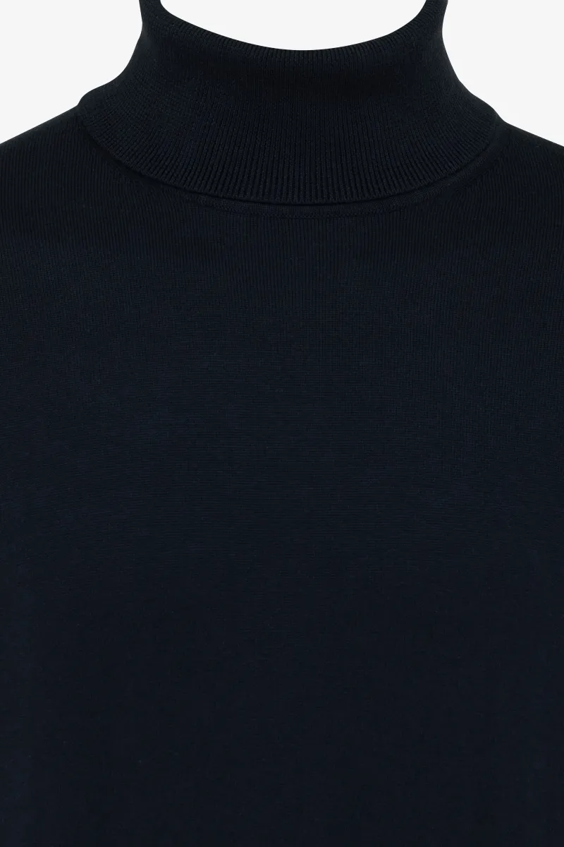 Roll Neck | Donkerblauw