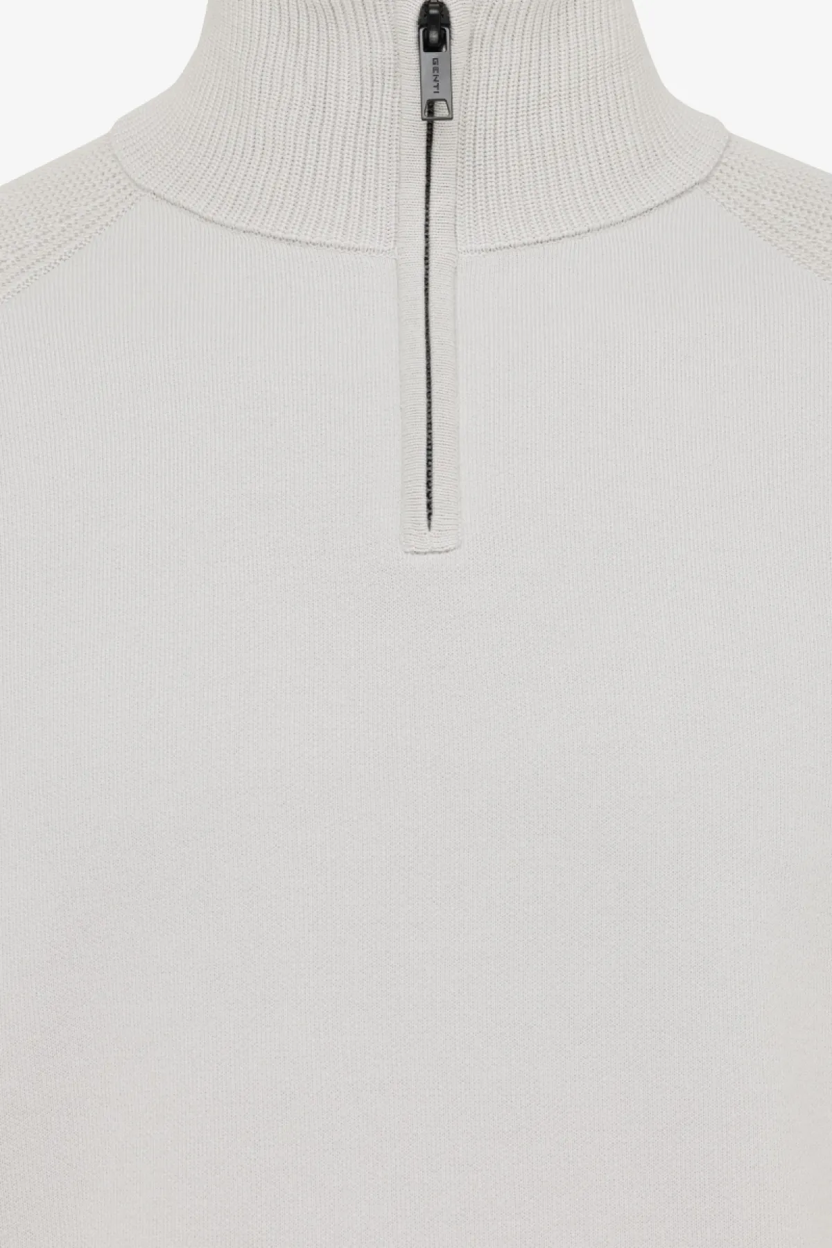 Turtle zip | Gebroken wit