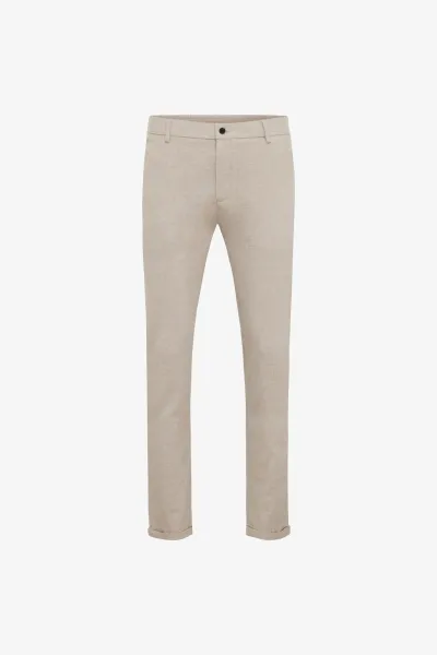 Wool Mix Trousers | Beige