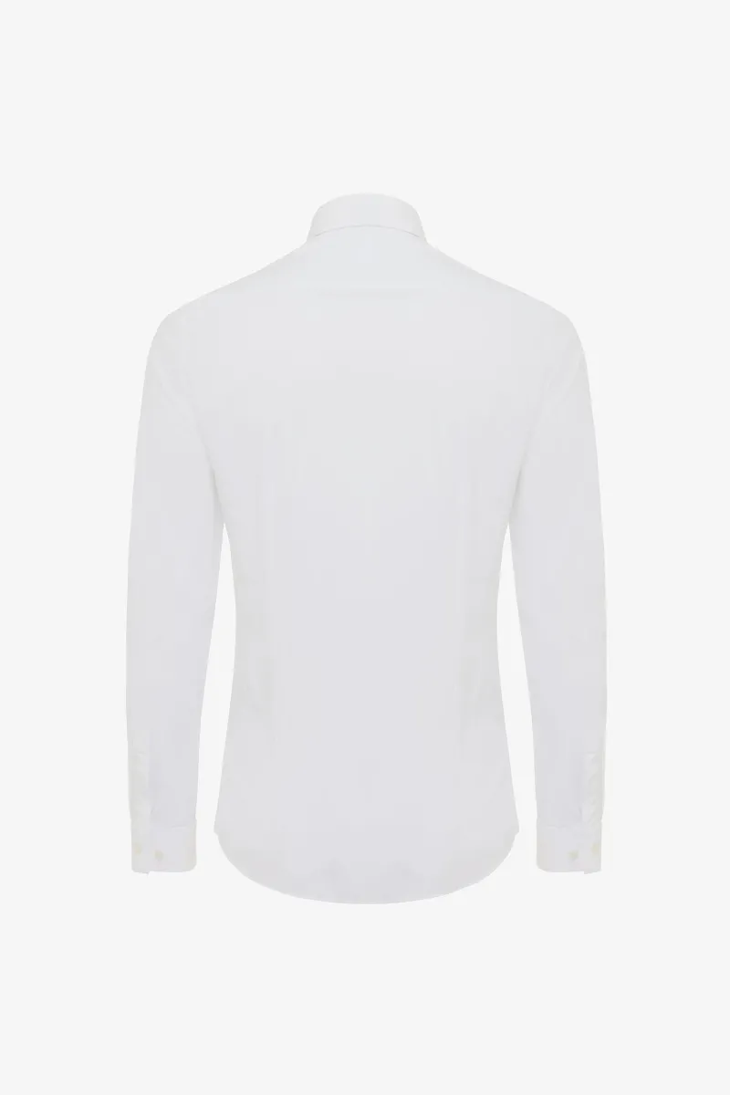 Skin Fit Overhemd | Wit