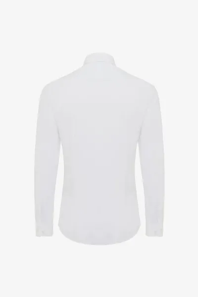 Skin Fit Overhemd | Wit