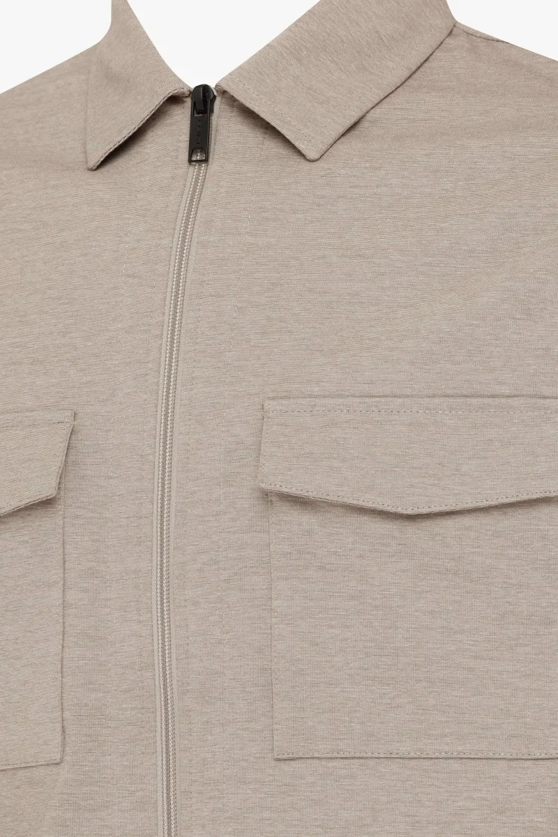 Zip Overshirt | Bruin