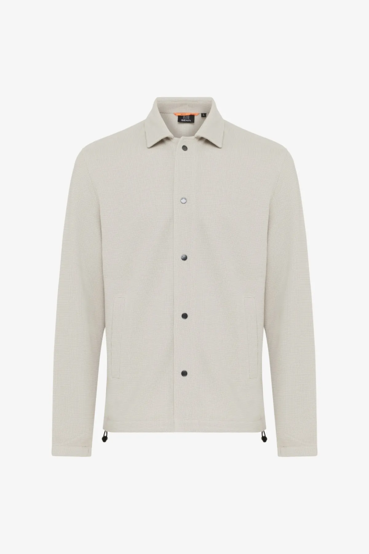 Stretch Overshirt | Beige