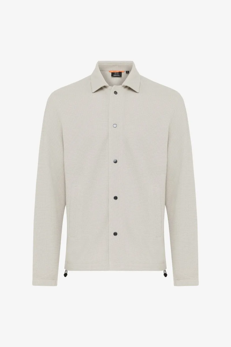 Stretch Overshirt | Beige