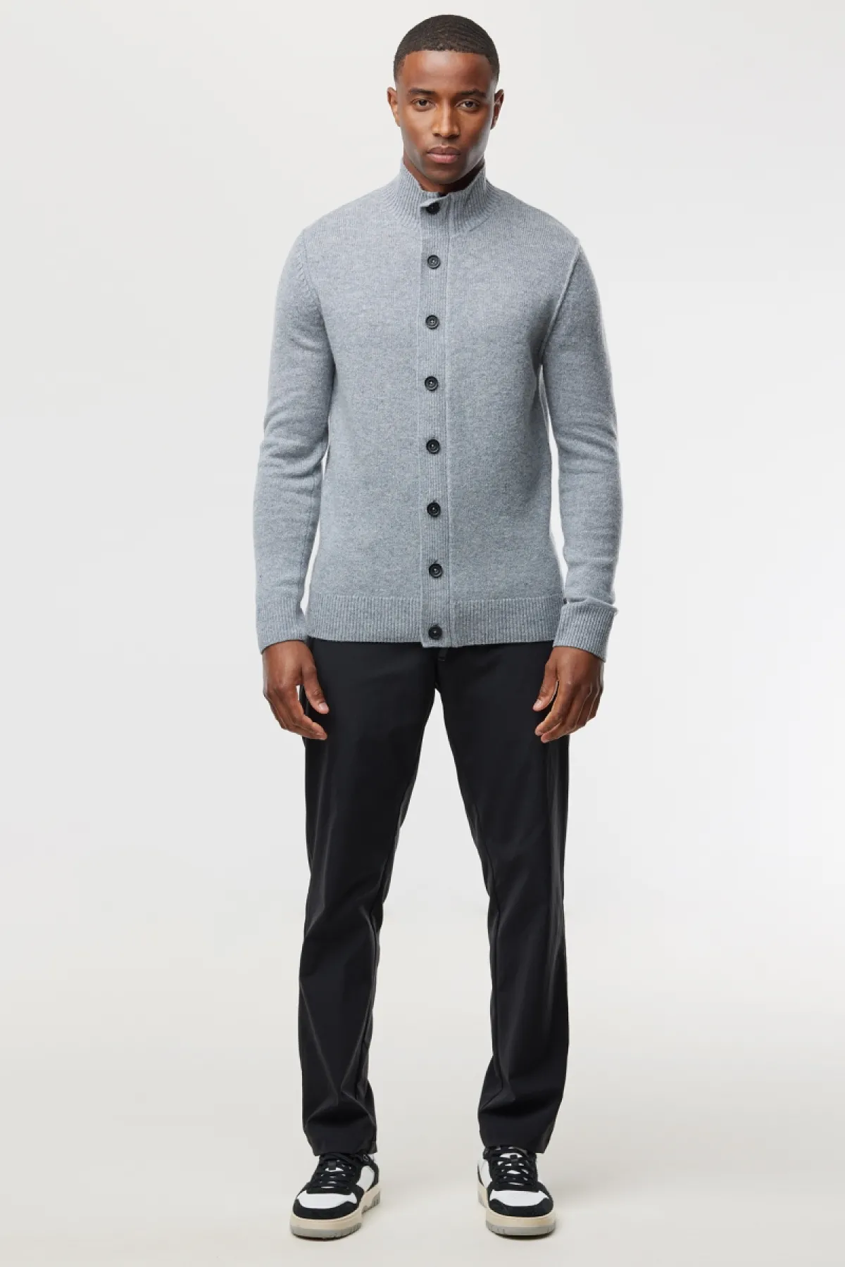 Cardigan 8 Button | Grijs