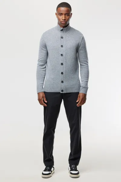 Cardigan 8 Button | Grijs