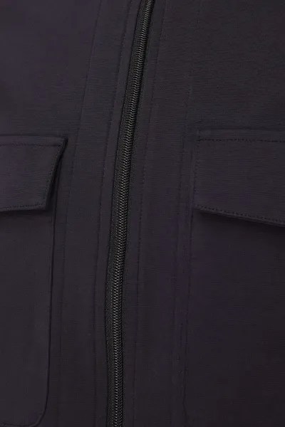 Zip Overshirt | Donkerblauw