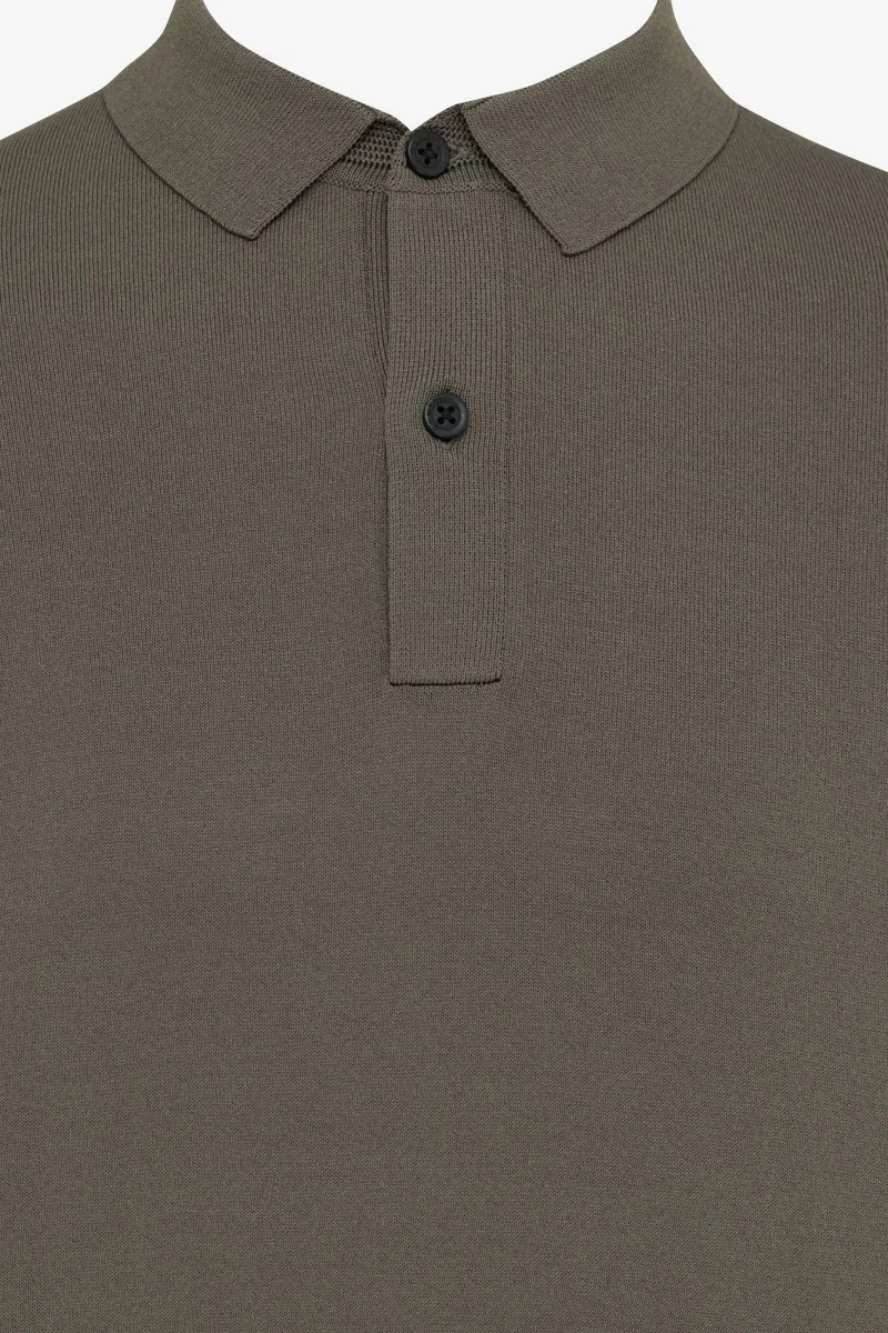 Cool dry Longsleeve Polo | Groen