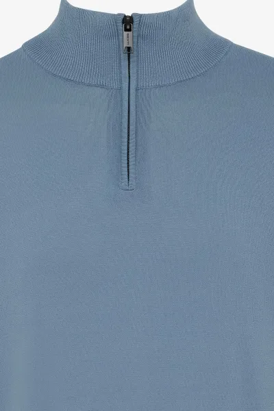 Cool Dry Turtle Zip | Lichtblauw