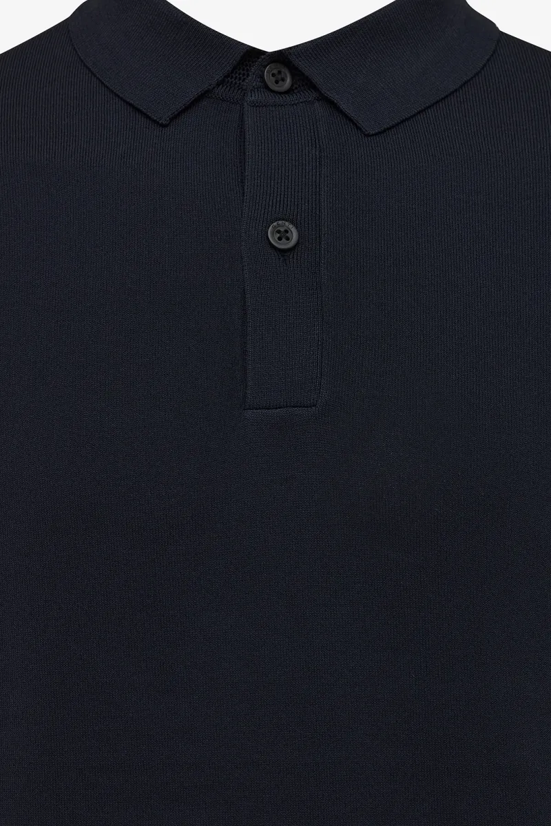 Cool dry Longsleeve Polo | Donkerblauw