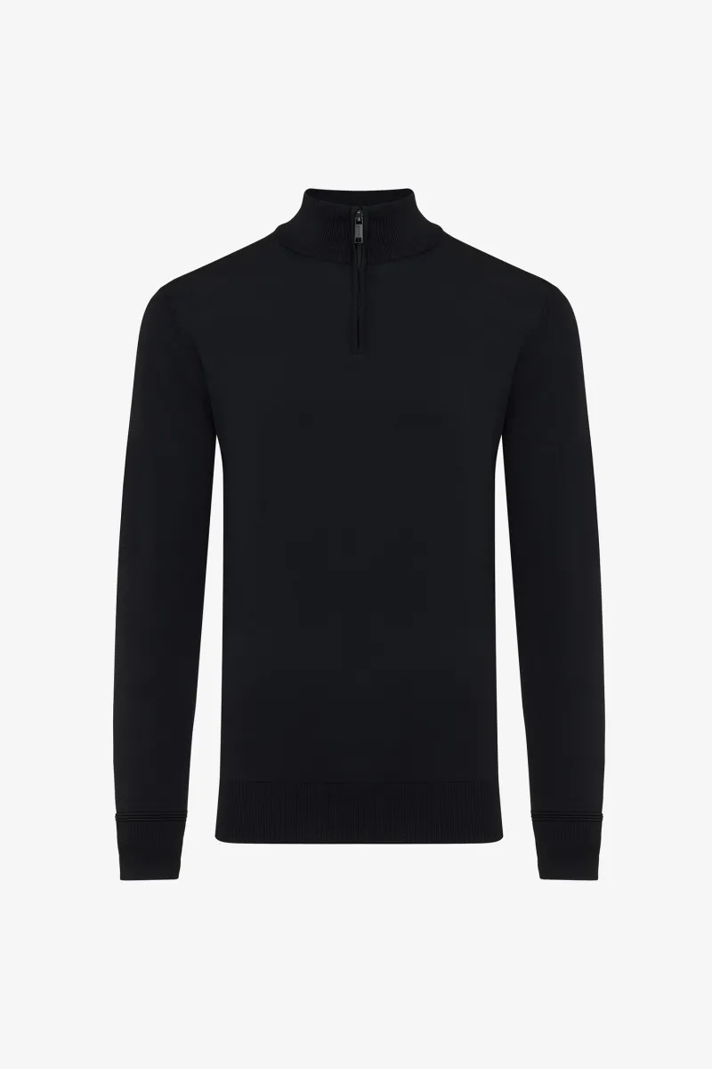 Cool Dry Turtle Zip | Zwart
