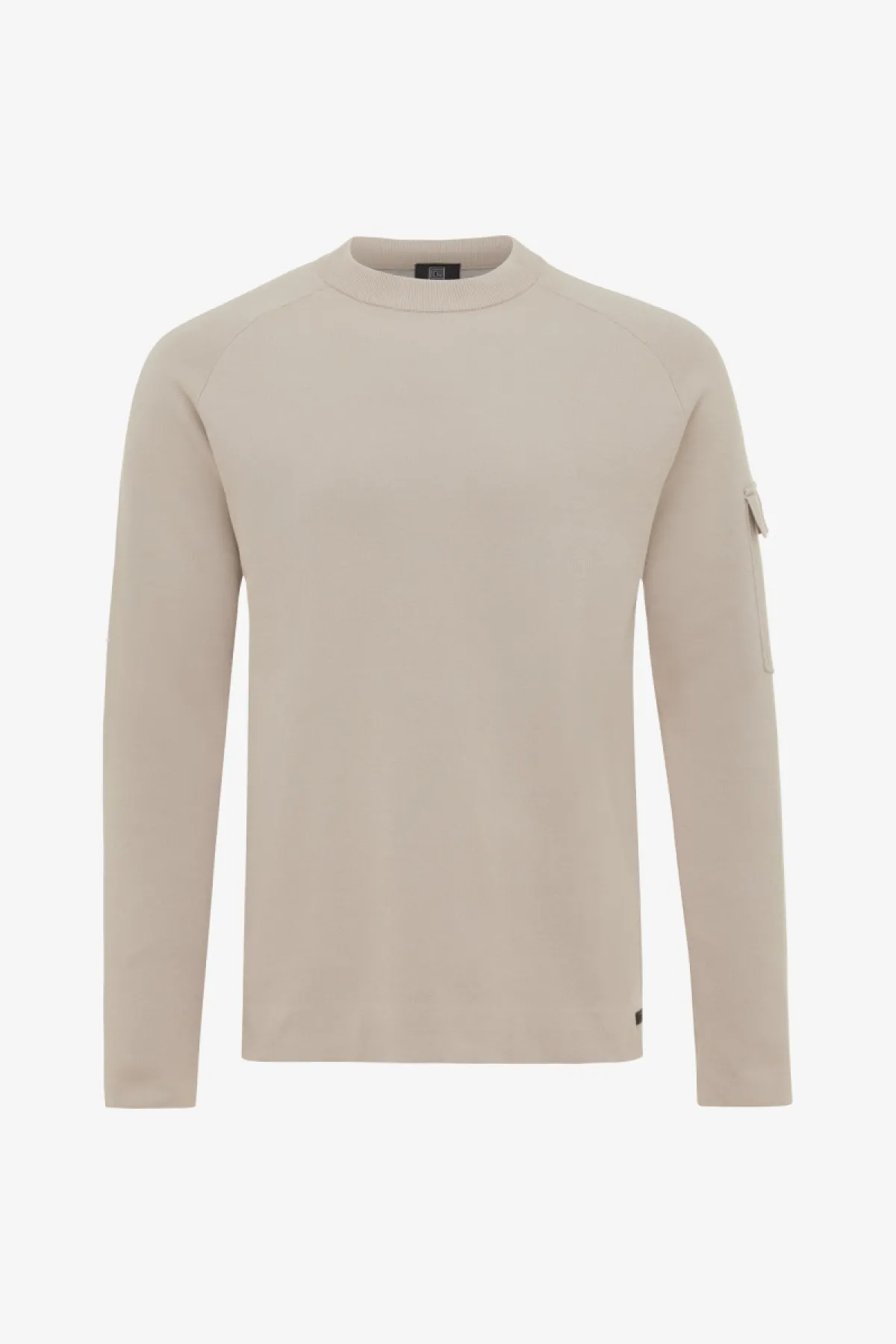 Round Neck | Beige