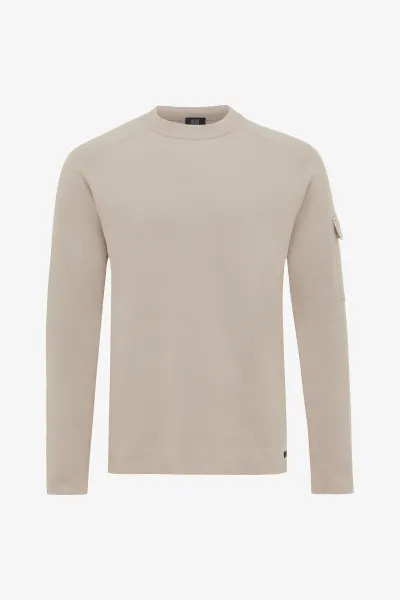 Round Neck | Beige