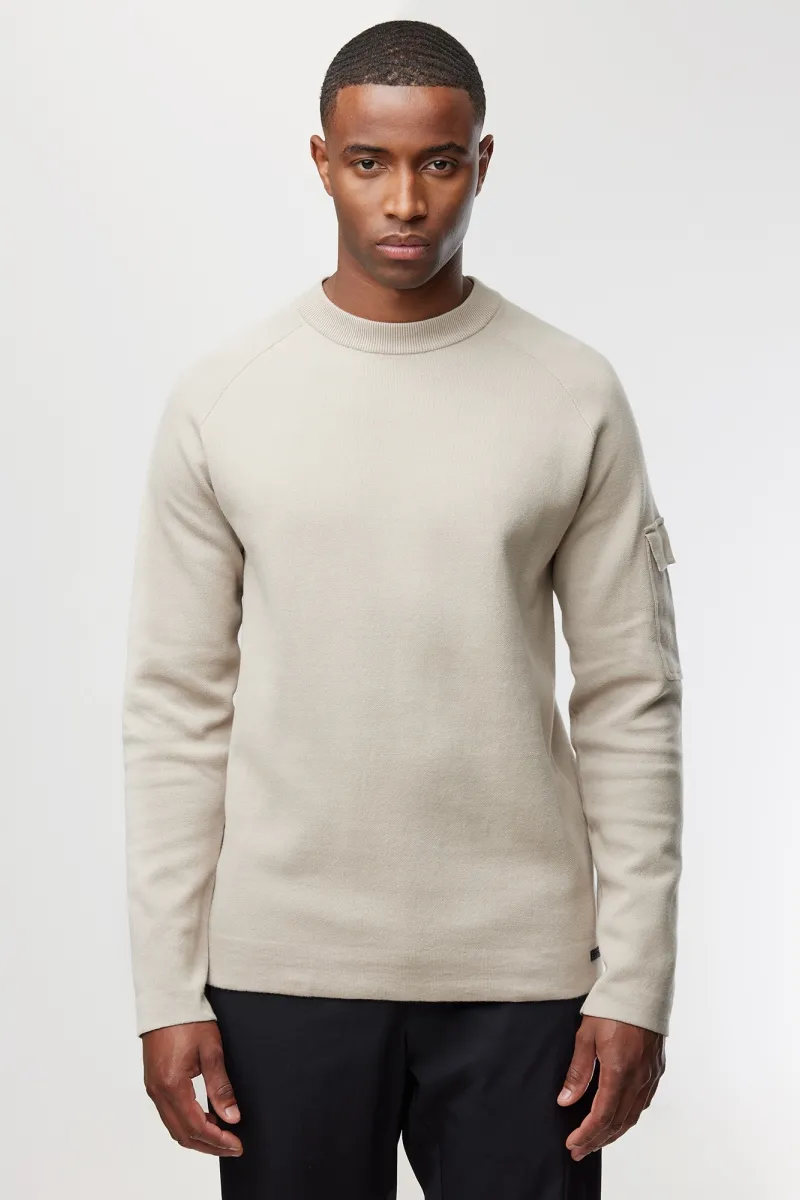Round Neck | Beige