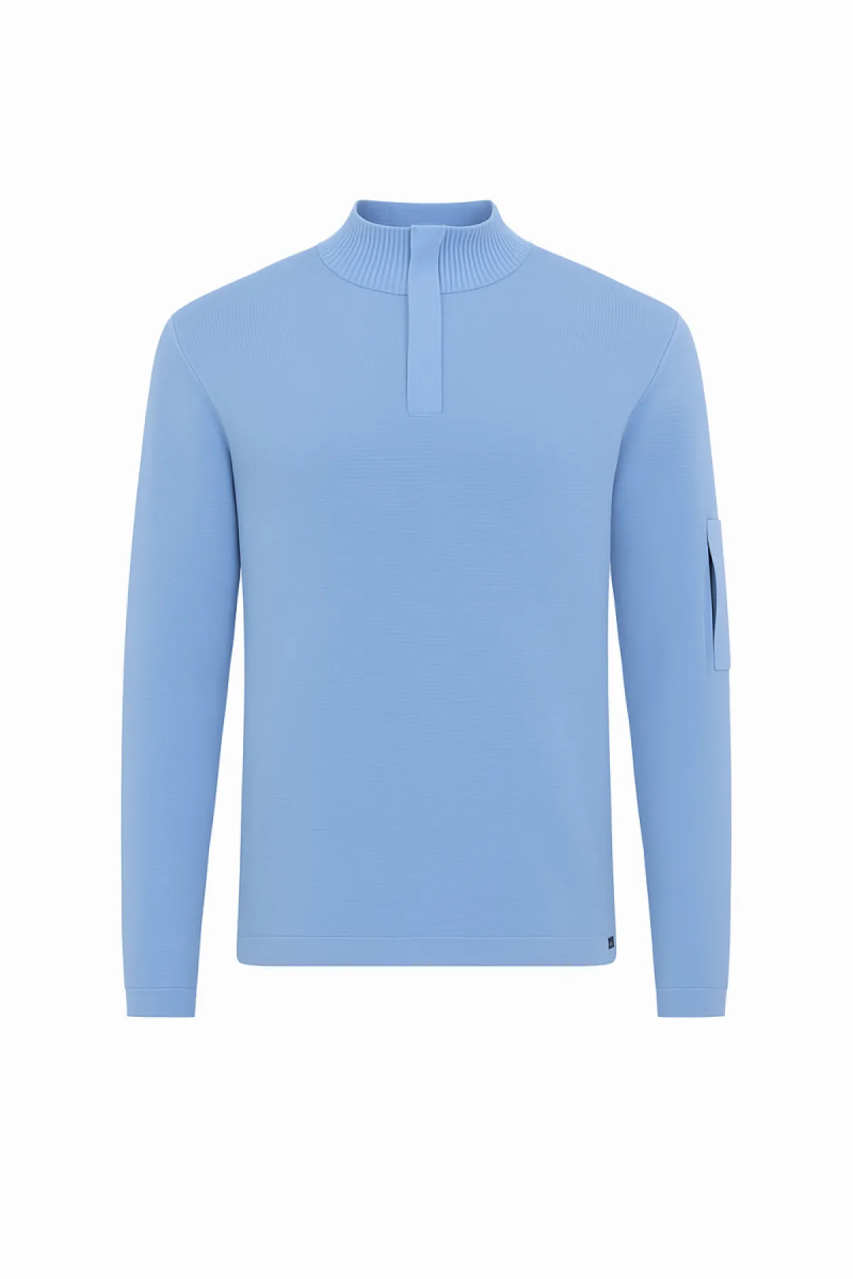 Half zip cool dry | Lichtblauw