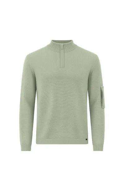Half zip cool dry | Lichtgroen