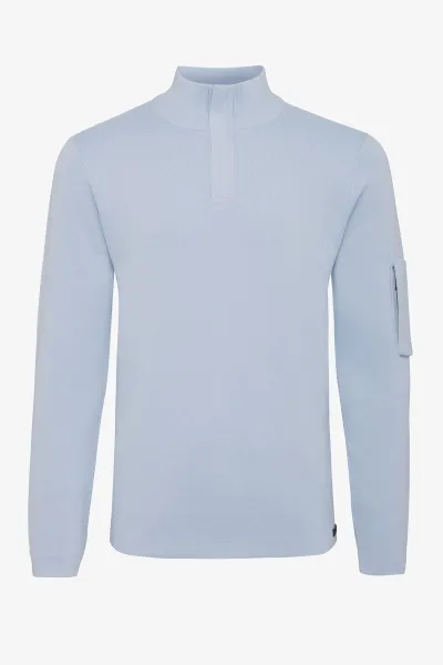 Half zip cool dry | Lichtblauw