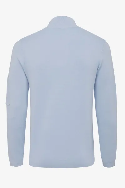 Half zip cool dry | Lichtblauw